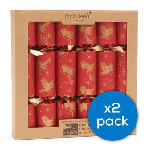 24 eco-friendly Christmas crackers