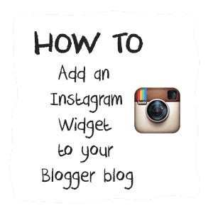 How To Add an Instagram Widget in a Blogger Blog - Helplogger