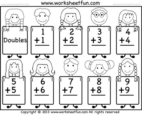 Addition Doubles Worksheet Free Printable Worksheets Worksheetfun | Hot Sex Picture