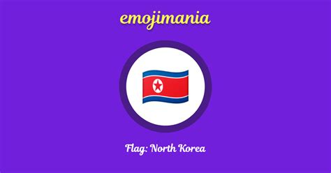 🇰🇵 Flag: North Korea emoji Copy & Paste - Emojimania