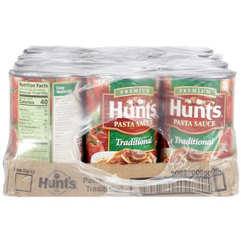 HUNTS Pasta Sauce Traditional | Conagra Foodservice