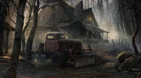 Creepy Cabin by Spex84 on DeviantArt