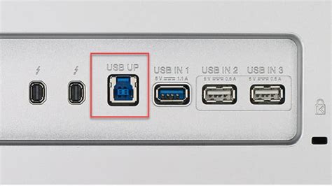 What is USB upstream/downstream port on monitor