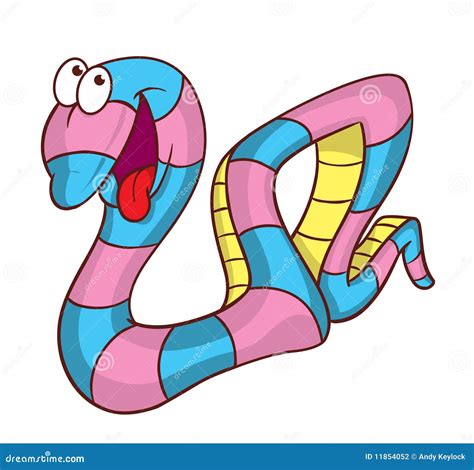 Snake Cartoon Illustration Stock Photography - Image: 11854052