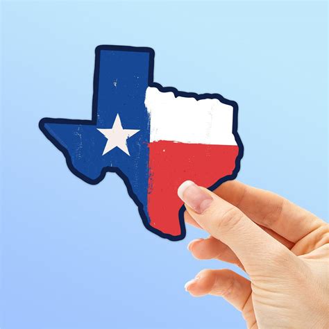 Texas Flag Bumper Sticker, Lone Star Decal – Sentinel Supply