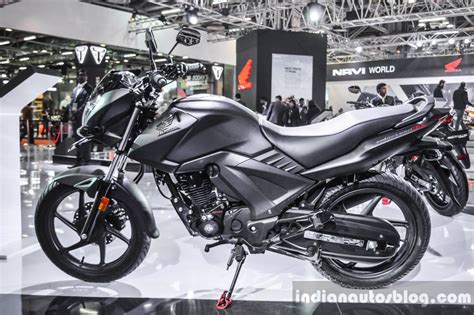 Honda CB Unicorn 160 Matt Grey colour at Auto Expo 2016