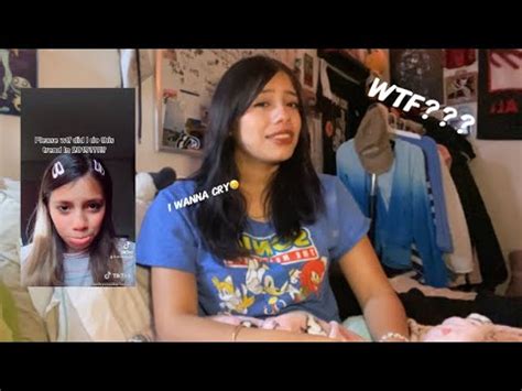 Reacting To My Cringy TikToks - YouTube