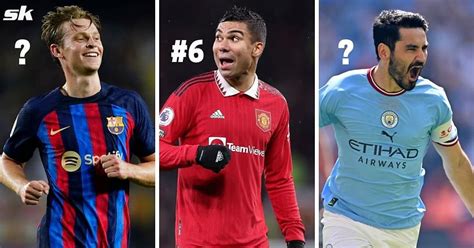 10 best midfielders in the world this season (2022-23)