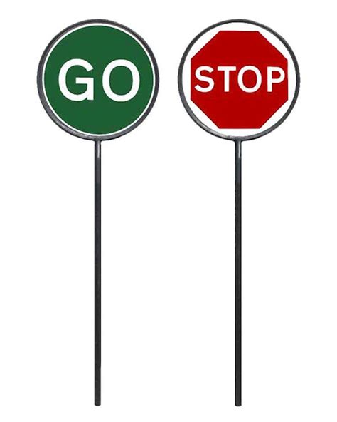 Lollipop Stop And Go Traffic Signs | From Aspli Safety