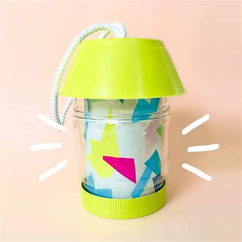 Make A DIY Kids Lantern Craft (From Recycled Supplies!)