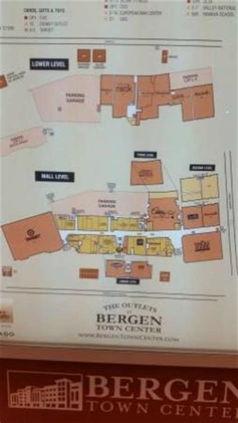 Bergen Town Center Map