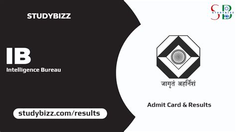 IB ACIO Admit Card 2023 Released, Check Details Here - Results