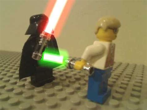 LEGO Lightsaber Battle - YouTube