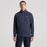 Men's Corey Half Zip Fleece - Dark Navy / Blue Navy Marl | Craghoppers UK