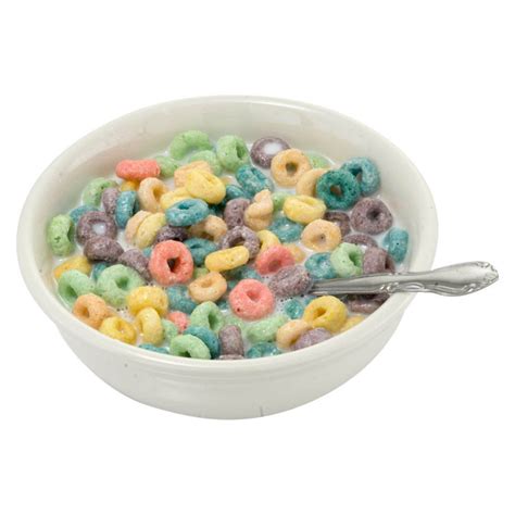 Fake Cereal - Bowl Of Fruity O's