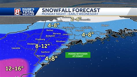 Maine braces for a mid-March nor'easter