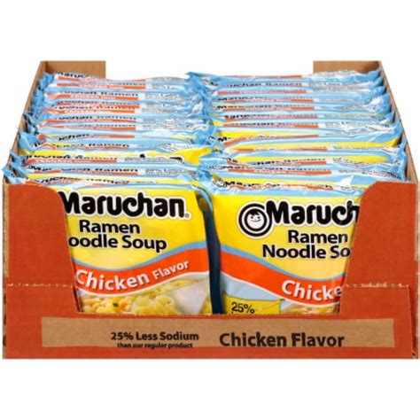 Maruchan® Chicken Flavor Ramen Noodle Soup, 24 ct / 3 oz - Pick ‘n Save