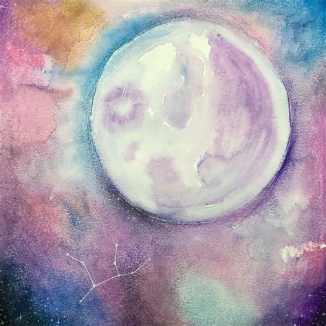 Pastel Galaxy - Watercolor, Oil Pastel | Galaxy watercolor, Oil pastel ...