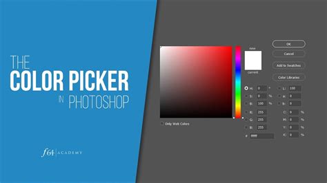 The Color Picker in Photoshop - YouTube