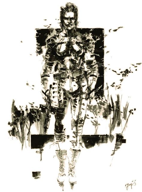 The Boss - Characters & Art - Metal Gear Solid 3: Snake Eater | Metal ...