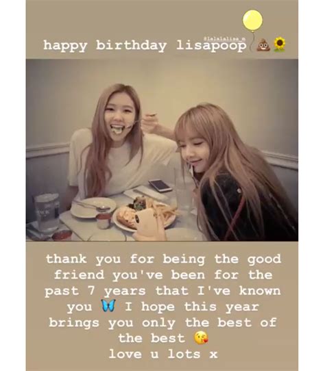 cover-BLACKPINK-Rose-Instagram-Lisa-Birthday