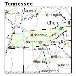 Best Places to Live in Church Hill, Tennessee