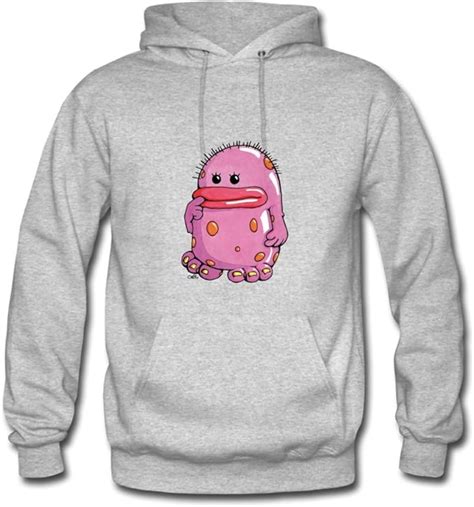 Amazon.com: Cotton Fashionable Monster Men Personalized Xx-large Hoodies Grey: Clothing