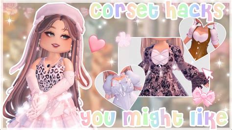 Corset Hacks That Enhances Your Outfits! Roblox Royale High | LauraRBLX - YouTube