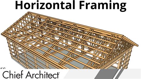 Creating Roof Framing Purlins - YouTube