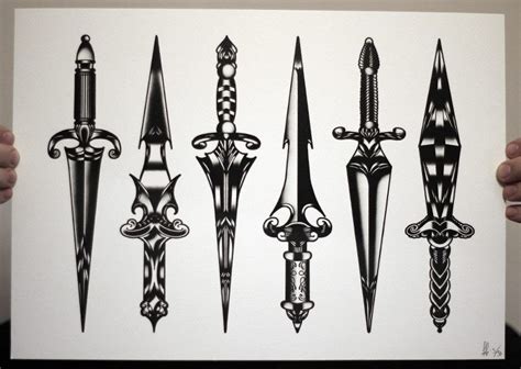 black dagger tattoos - Google Search | Drawing ideas | Dagger tattoo, Daggar tattoo, Tattoos