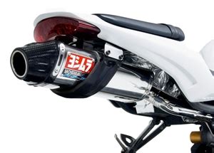 Triumph Daytona 675 2006-2010 Yoshimura Stainless/Carbon Tip RS-5 Slip ...