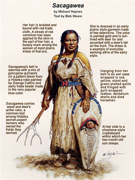 Sacagawea: the founding mother of America | Native american costumes, American indian history ...