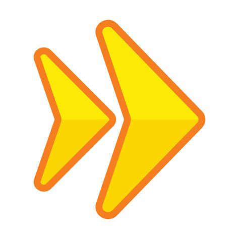 Yellow Arrow Right Icon 11391207 Vector Art at Vecteezy