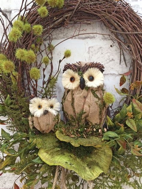 Fall Owl Wreath Fall Wreath for DoorFall Decor Fall Door | Etsy