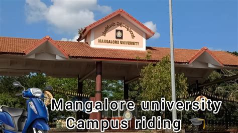 Mangalore university / campus riding - YouTube