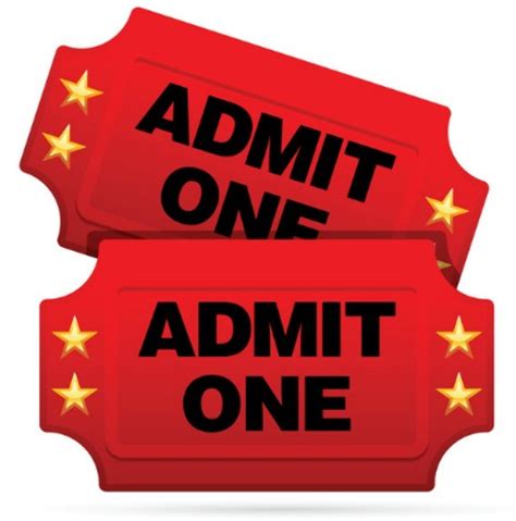 Download High Quality ticket clipart admit one Transparent PNG Images ...