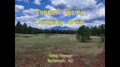 Tour of Tappen Spring Camping Area, Camp Navajo, AZ - YouTube