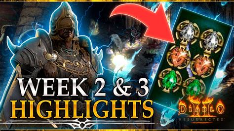 Ladder Highlights !!! GG Finds - Diablo 2 Resurrected - YouTube