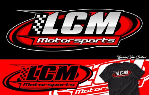 LCM Motorsports Logo Design - Nitro Designs