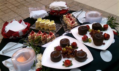 Dessert Display | Dessert display, Desserts, Bar lounge