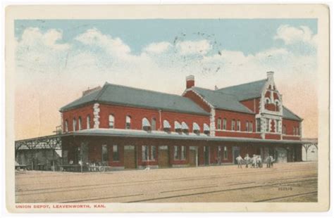 Union Depot, Leavenworth, Kansas - Kansas Memory - Kansas Historical Society