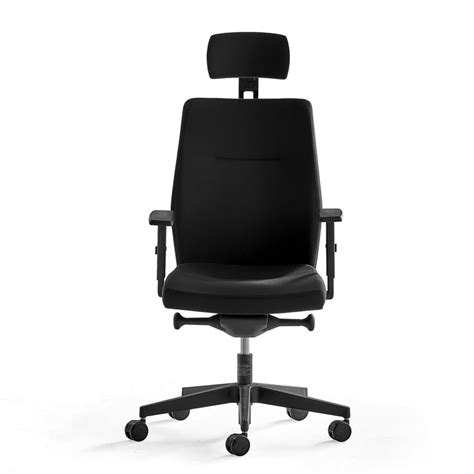 Office chair CAMBRIDGE, black fabric | AJ Products