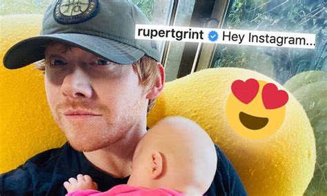 Rupert Grint Shares First Picture Of Baby Daughter & Reveals Her Name As He Finally... - Capital