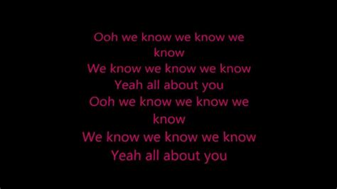 Fifth Harmony - We Know (lyrics) - YouTube