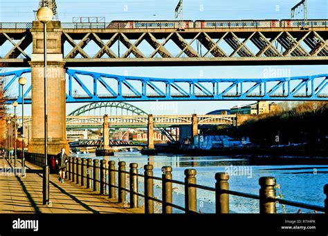 Six Bridges, Newcastle upon Tyne, England Stock Photo - Alamy