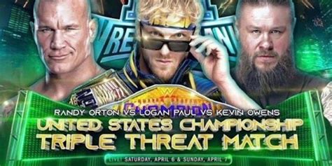 Logan Paul To Defend WWE US Title Against Randy Orton And Kevin Owens At WrestleMania 40 ...