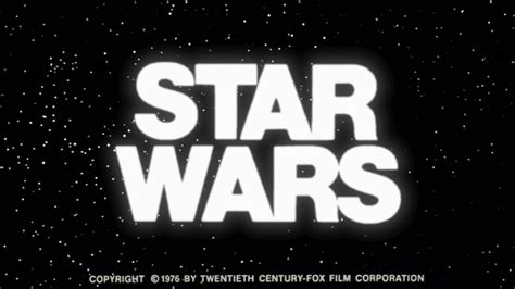 STAR WARS Original Trailer (Restored) - 1976 - YouTube