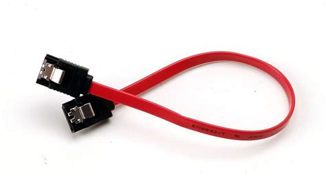 computer building - sata cable with a clip - Super User