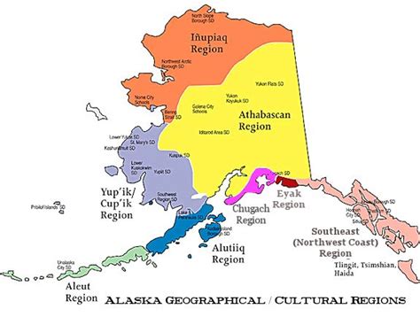 Alaskan Geographical Regions