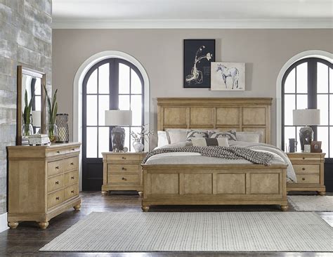 Ashby Woods Aged Birch Panel Bedroom Set from Legacy Classic | Coleman Furniture
